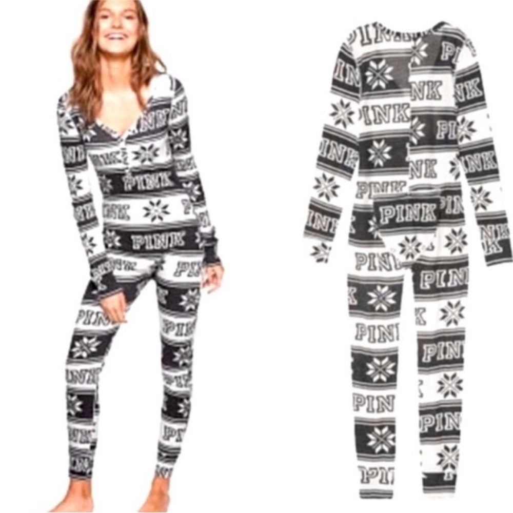 Victoria's Secret PINK thermal pajamas